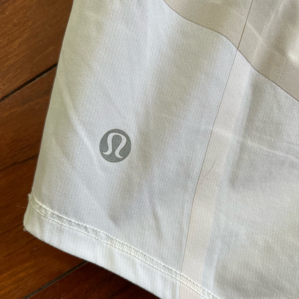 lululemon athletica Light Gray Athletic Shorts